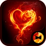 fire love android application logo